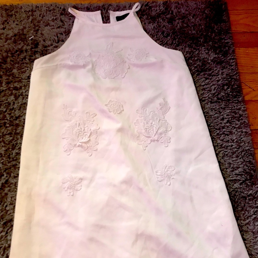 White shell dress